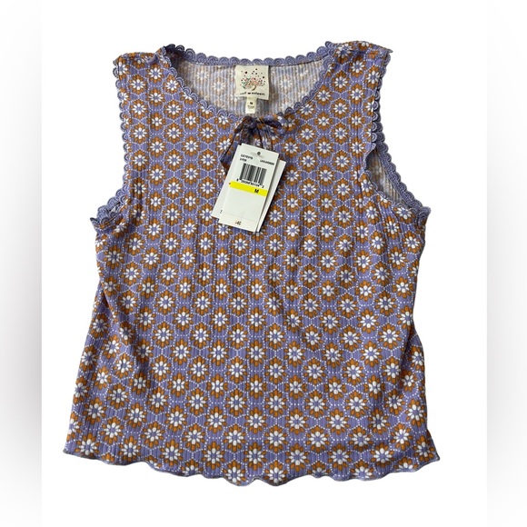 Self Esteem Floral Set of 2 Tank/Skirt Sets Size M (7-8) NWT - Picture 2 of 13